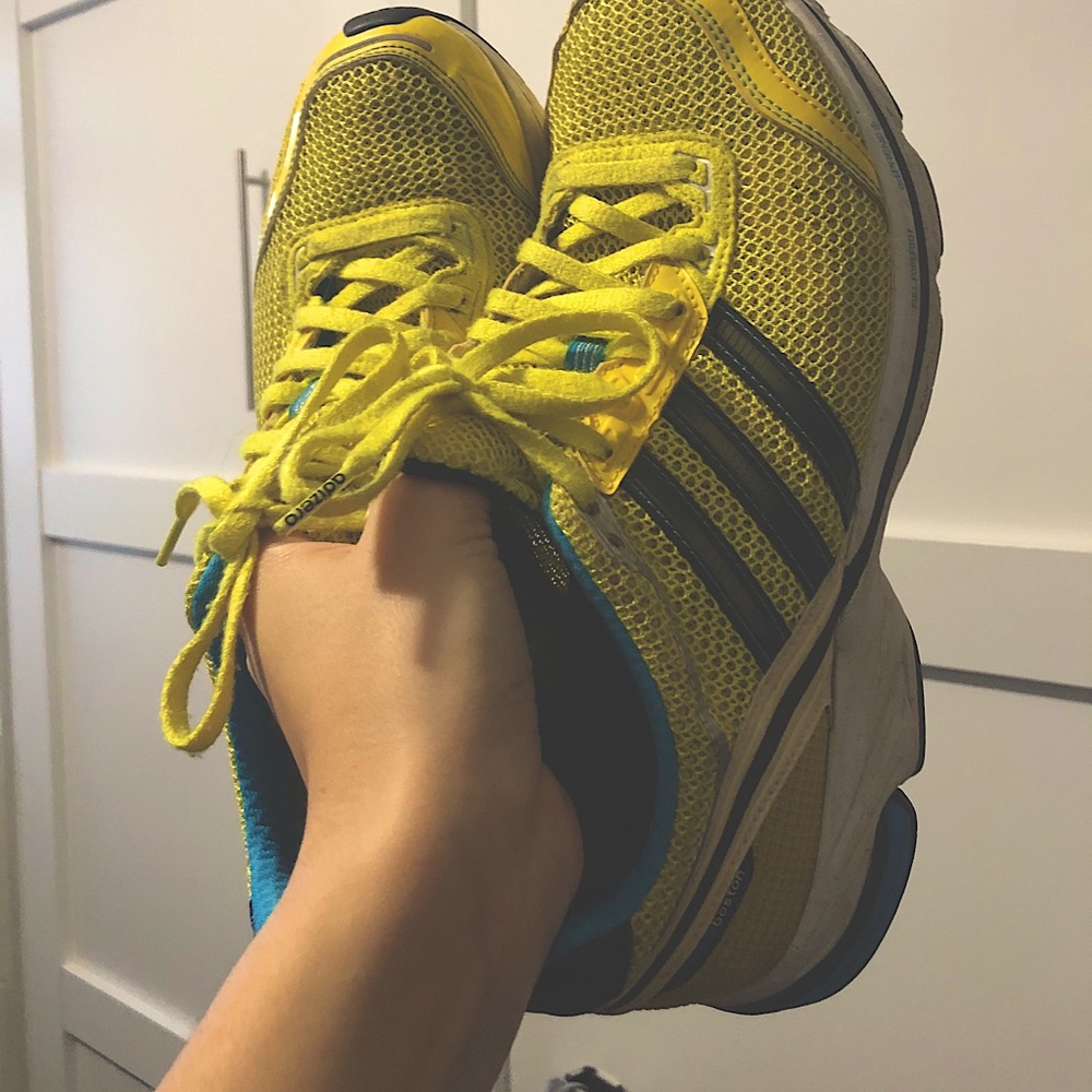 Adidas Yellow Sneakers